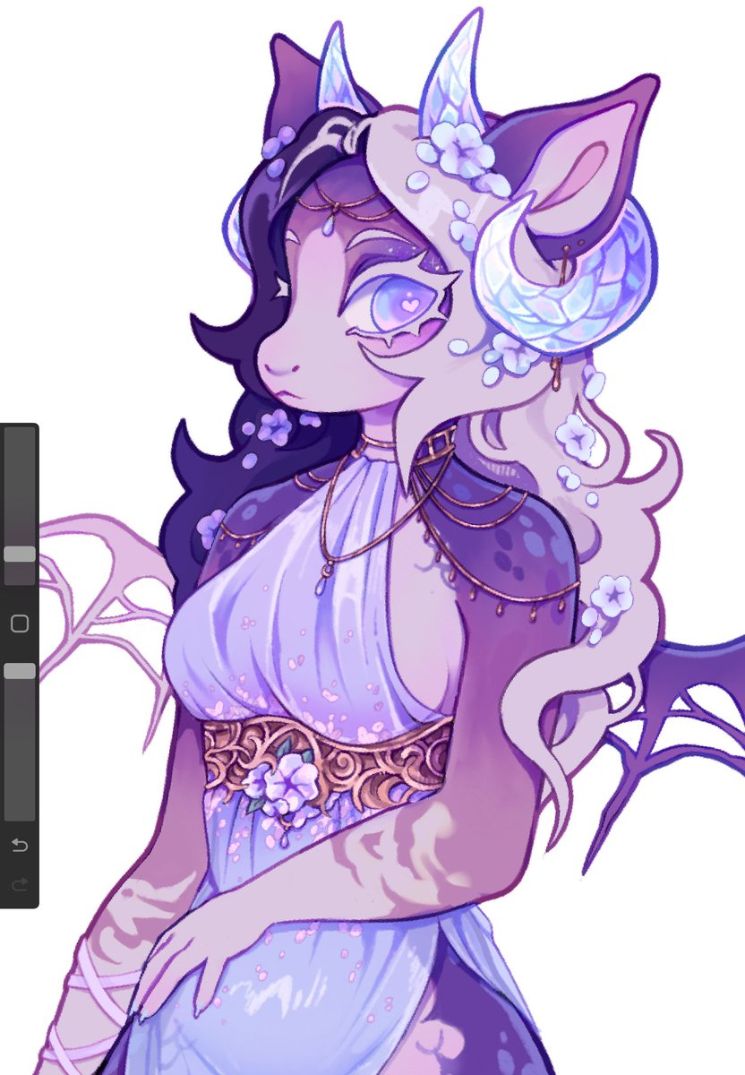 pharikhurra's tweet photo. wanted to make an okapi dragon for so long!! bby going ufo tomorrow 💜 https://t.co/Tft0UqwD8T