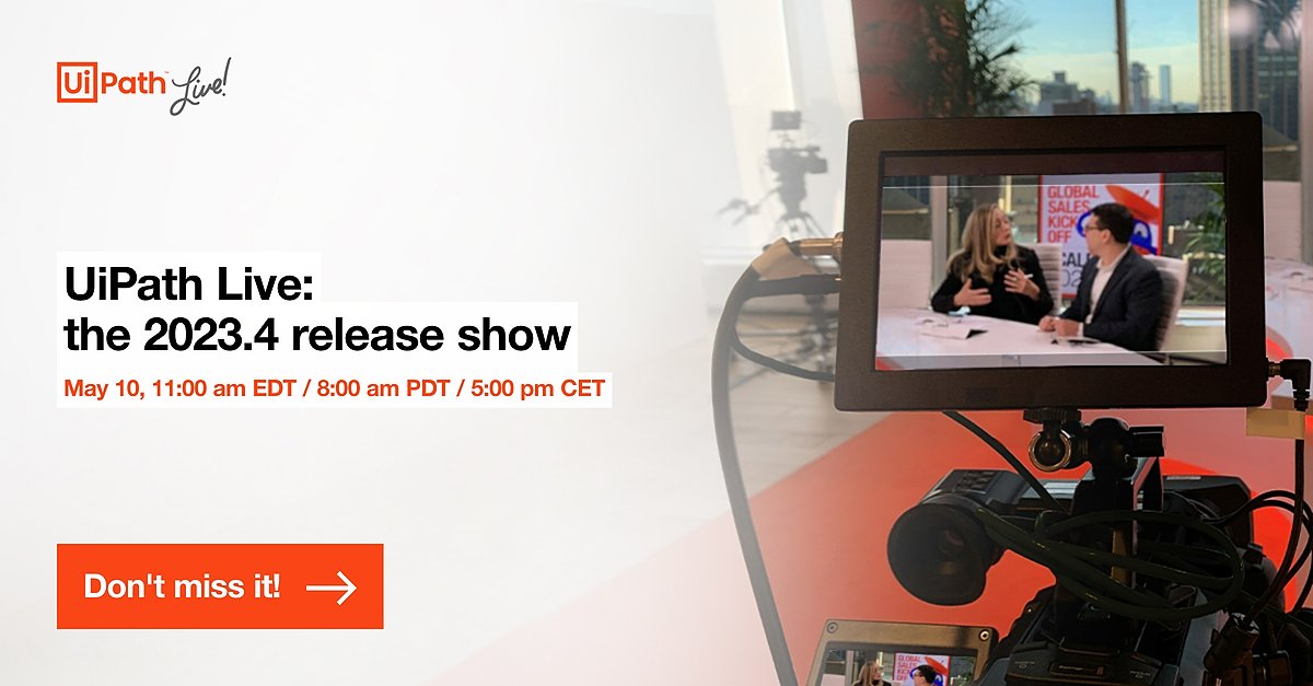 FerParedes_MX's tweet photo. Is AI + Automation too hyped to handle? Hardly. Learn why #automation is the perfect delivery channel to bring AI into everyday operations &amp; decision-making at UiPath Live 📺: https://t.co/Dx4UbRPn1U. https://t.co/wzb7u99JEu