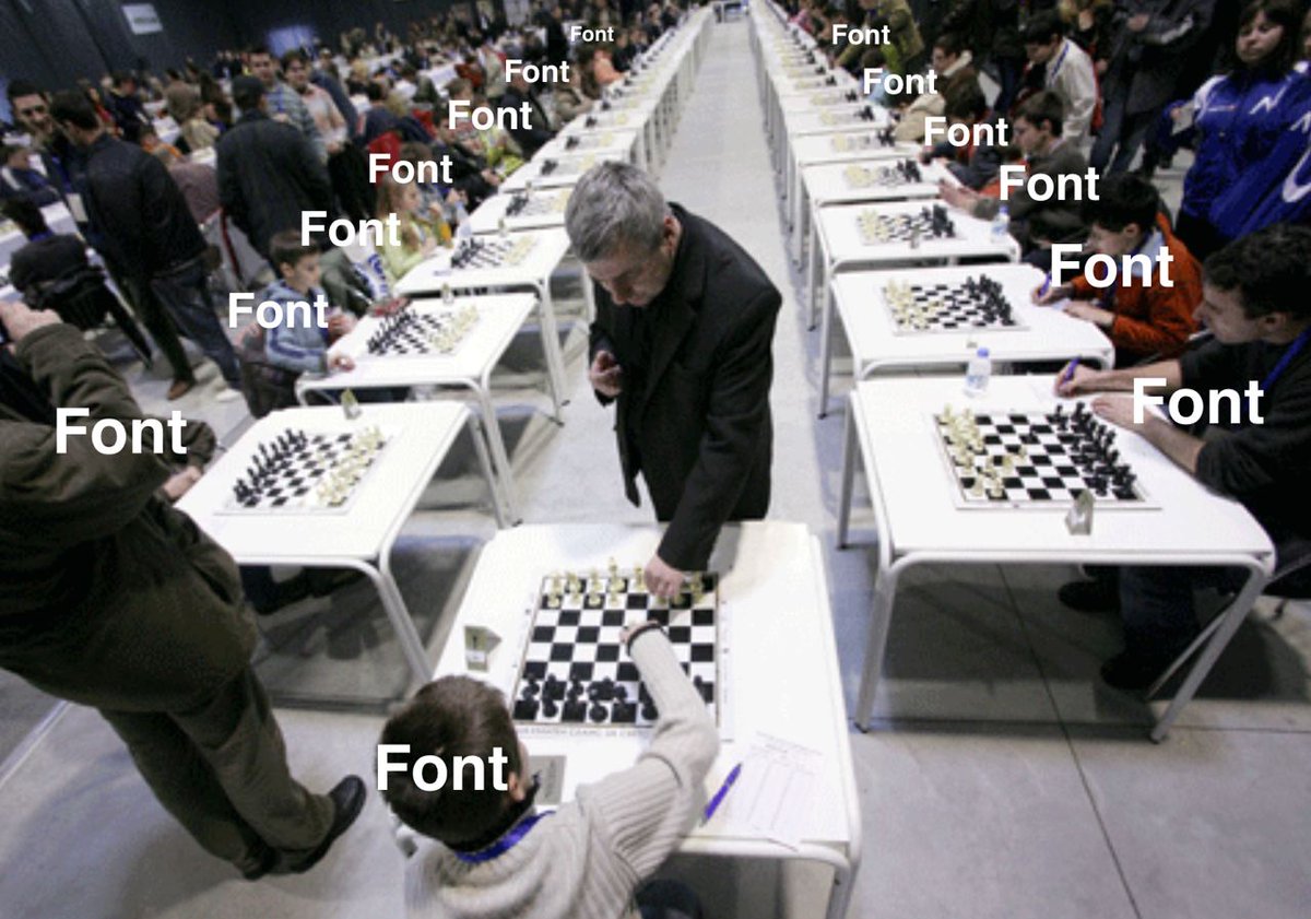 How many typefaces do you work on at the same time? How often do you switch from one to another?