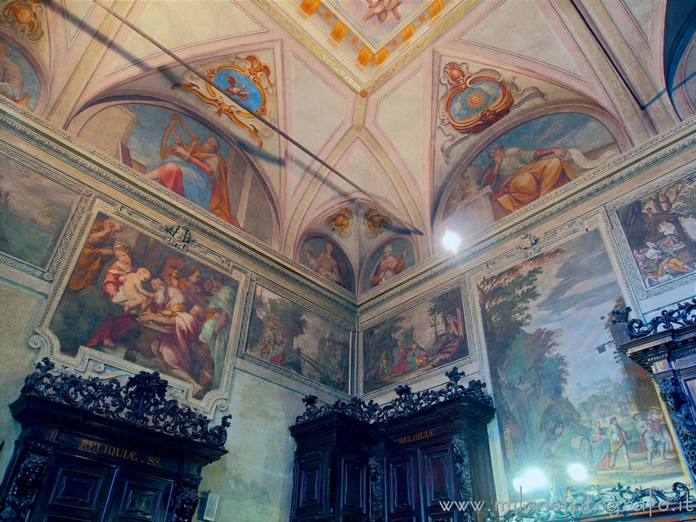 #Milan #Italy : Frescoed walls of the sacristy of the #Church of Sant'Alessandro in Zebedia. Exif, full size img: milanofotografo.it/englishFotogra…
More about: milanofotografo.it/englishSvagoCu…
@FotoDiMilano @DiscoverMilano @milano24 @MilanoFree @culturamilano @milanoarte @vivimilano  @inmilano