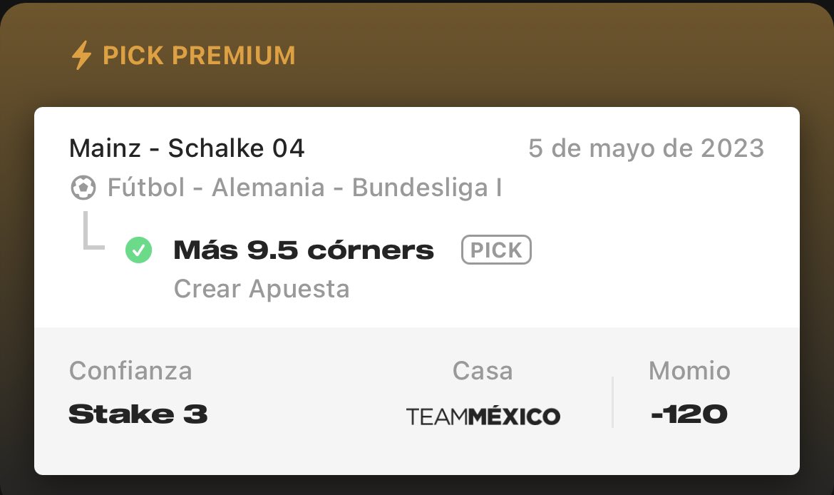 CardinalTeamTct's tweet photo. COBRADAS ✅
Las 2 de hoy PRE
MAYO andamos cerca del 30% utilidad ✅✅✅💰💰💰💰
Perdemos con el Japo, pero me dice que si les subimos otro #Freerlay 🔥
Le dije que si.🤯
Atentos
Parlay stake10 💰
#GamblingTwitter 💵 https://t.co/3Dg187yA1c
