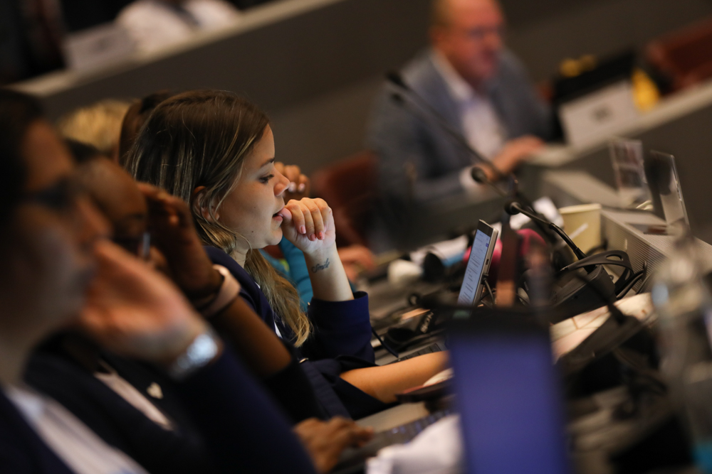 IISD_ENB's tweet photo. Week 1 of #BRSCOPs2023 ended with agreement to stop production & use of chemicals, #DechloranePlus & #UV328
Lengthy consultations & sincere statements led to agreement on Co-Chairs for talks on the proposal to add an Annex to the #RotterdamConvention
🔗➡️https://t.co/W4zTg0rSyz https://t.co/FOJbBFd0JP