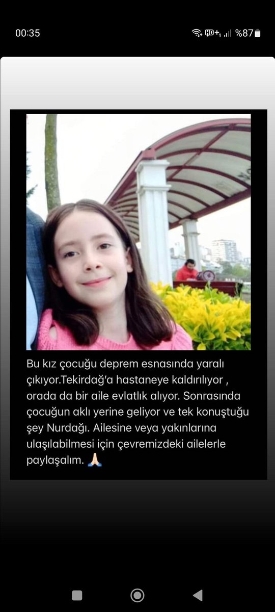 rabisklcc's tweet photo. #Gaziantep #Nurdağı #deprem #KAYIP https://t.co/S0XKricrv8