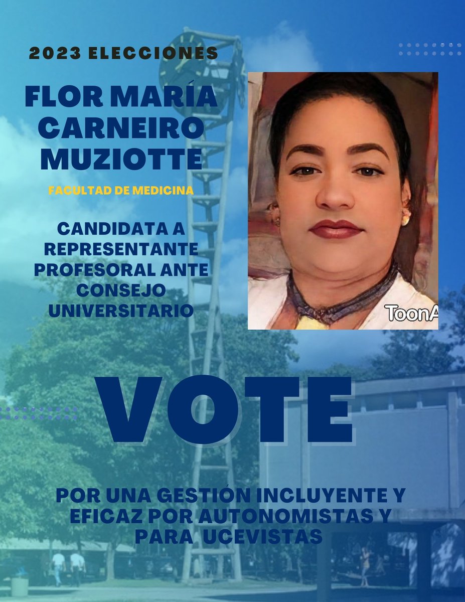 furma180's tweet photo. Comienza la campaña electoral y Autonomistas presenta sus candidatos a representantes profesorales ante el Consejo Universitario. Profesores Flor María Carneiro Muziotti (Titular), Ramón kkilikan (Asociado), Yanira Escalona (Agregado), Adelfa Hernández (Agregado) https://t.co/4r4IxKPEVz