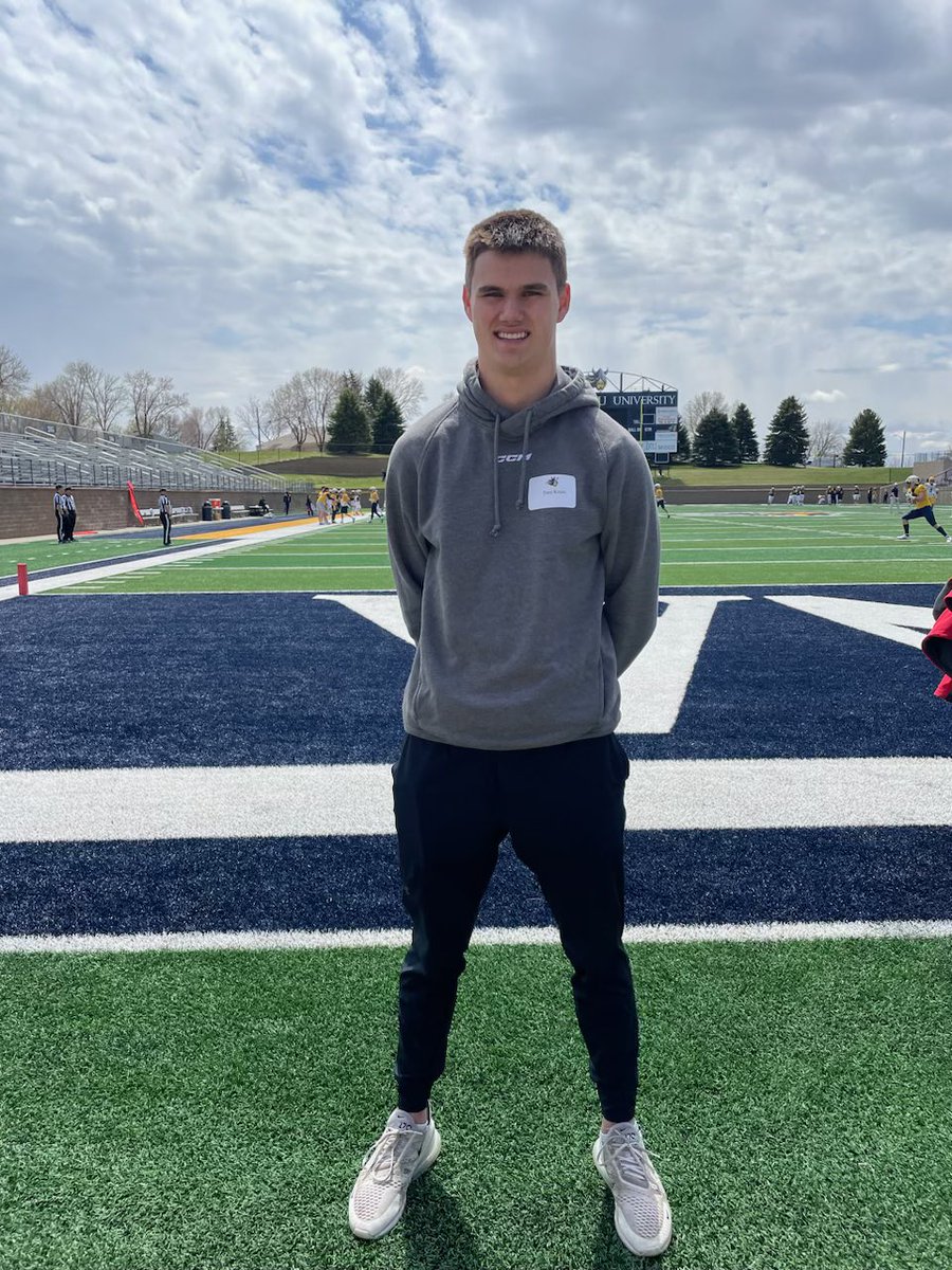 Tony_Kruse06's tweet photo. Thank you @AugieFB for the junior day! I had a great time hearing about the program and watching the spring game!
@CoachCBrink 
@CoachSipple https://t.co/CfK8p8ho7s