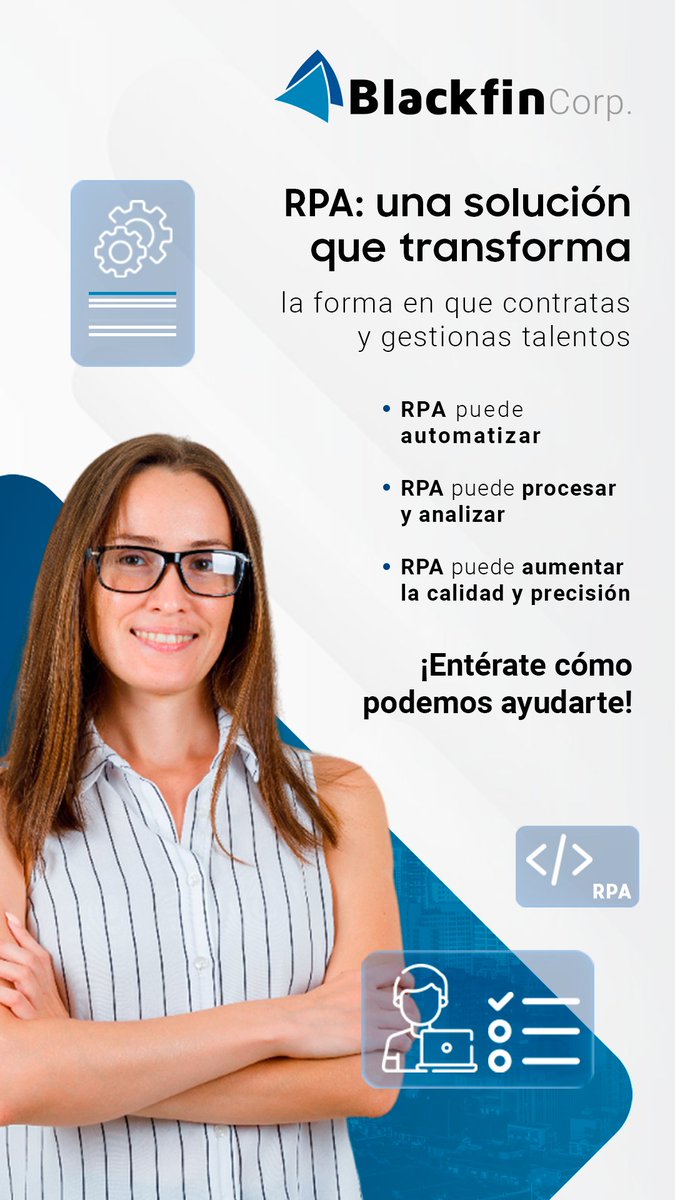 BlackfinCorp's tweet photo. 🔵 Nuestro equipo de expertos estará a tu disposición para ayudarte en todo el proceso, desde la implementación hasta el soporte técnico que necesites.

𝗦𝗼𝗹𝗼:
🔵 1)Escríbenos a: 
 comercial@blackfincorp.com 📩 https://t.co/PWoHIpbdcZ