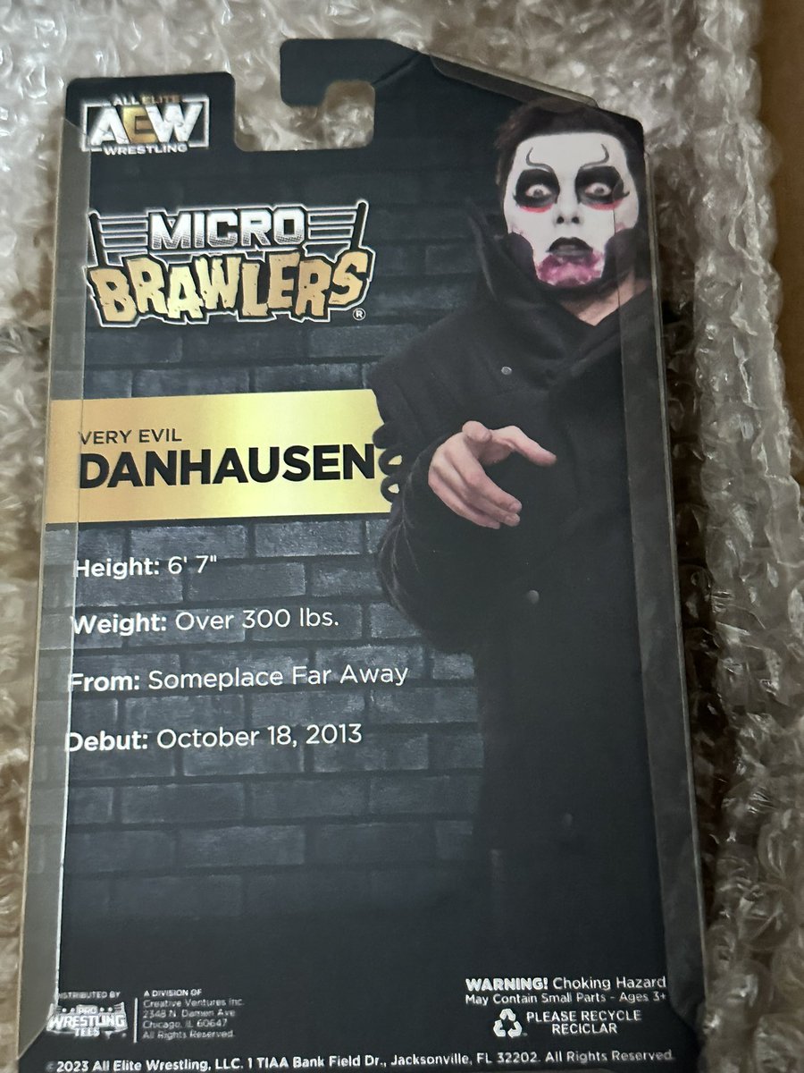 MrHavoc83's tweet image. Didn’t score the chase @DanhausenAD figure but still very pleased 😈 Thank you @PWTees #PWT #PWTees