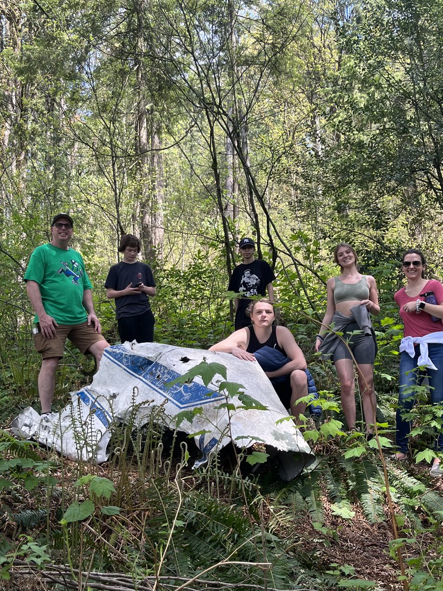 It’s been a long week, and sometimes the journey is just as important as the destination!

Great job by #FraserviewLearningCentre staff and students on our #hike to the plane wreck at #heritagepark and continuous learning about indigenous #plantliteracy to celebrate #youthweek
