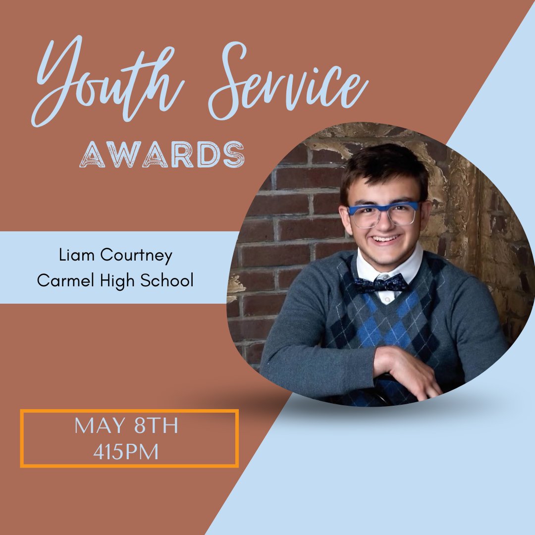 .@chsinfo Senior Liam Courtney is among six finalists for the Hamilton County Council on Alcohol and Other Drugs' Youth Service Award. Liam has been involved in Marching Band, National Honor Society, and Brazilian Jiu Jitsu. This year's winner will be announced Monday.