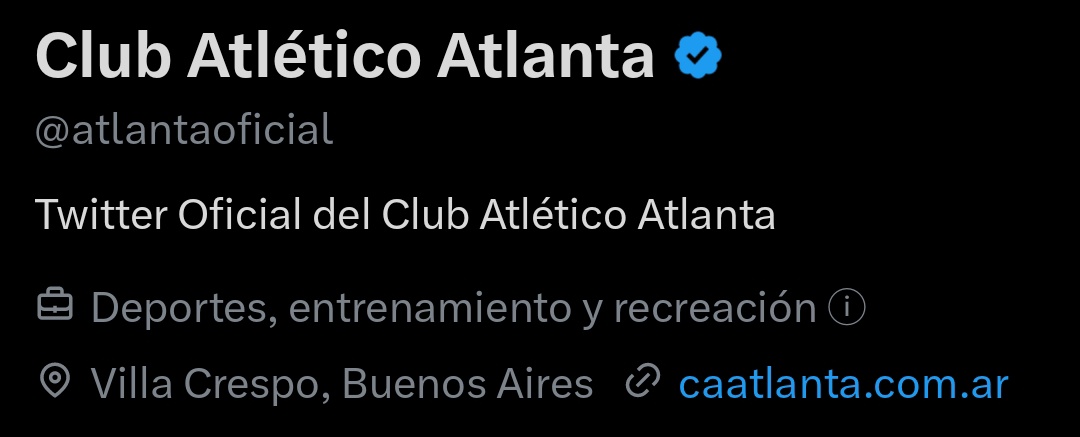 Club Atlético Atlanta - Oficial