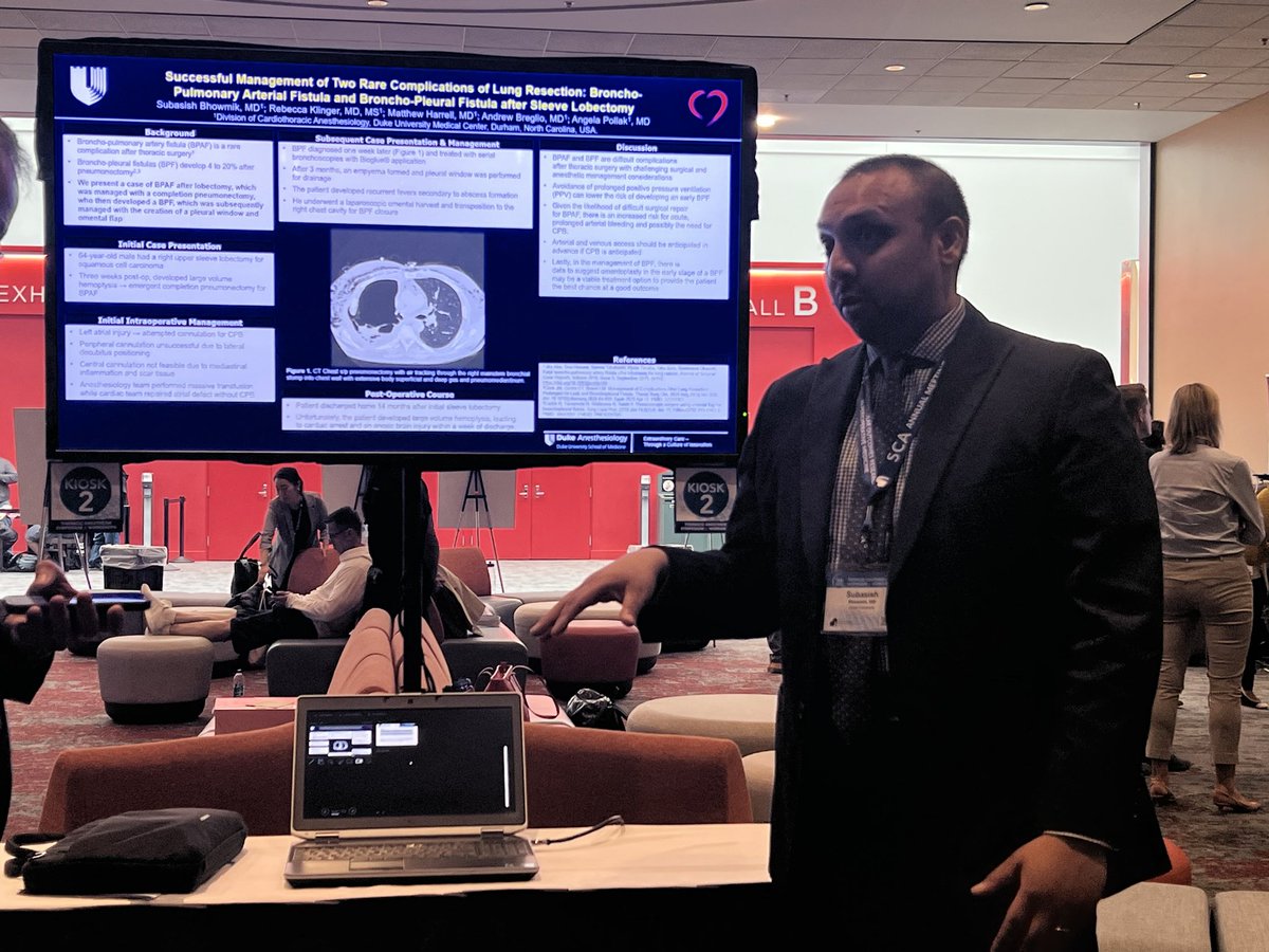 Duke representing at TAS during the poster session! Excellent job Dr. Bhowmik!