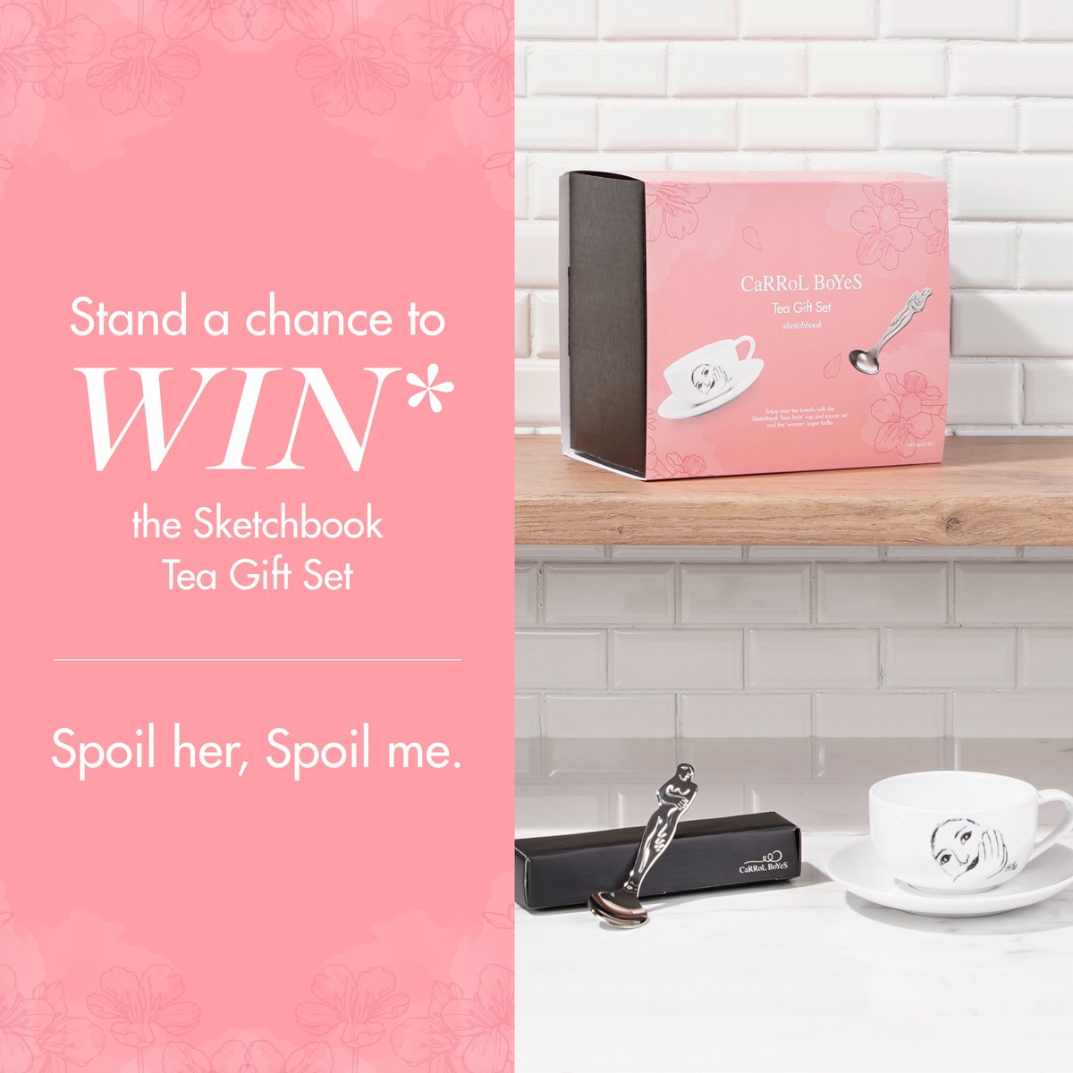 Mother’s Day Competition!

Stand a chance to WIN* the Sketchbook Tea Gift Set

How to enter:
1. Follow us.
2. Like this post.
3. Tell us how you are celebrating Mother’s Day.
4. Share this post in your story. 

Entries close on 9 May 2023.
*T’s &amp; C’s Apply.