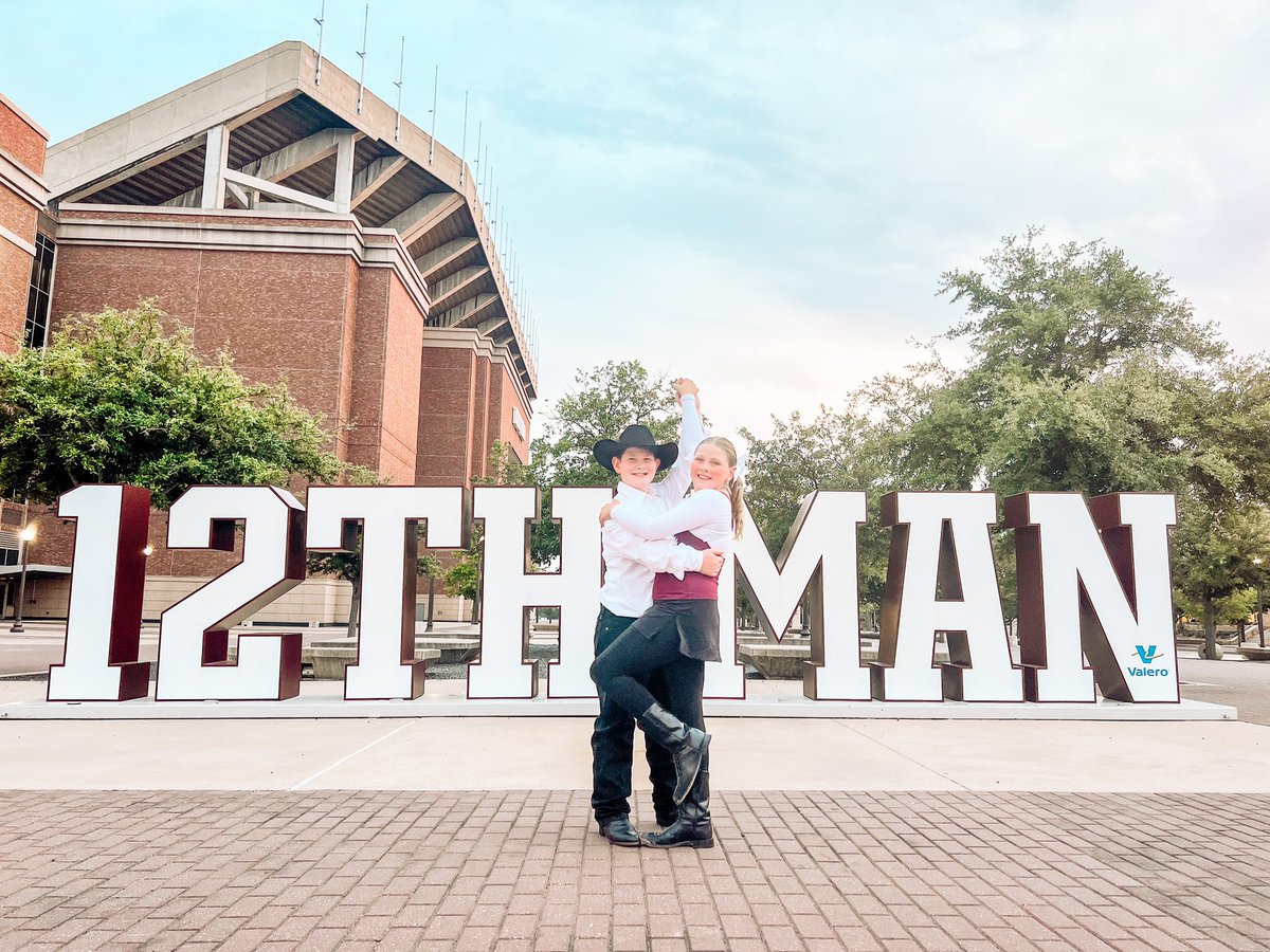 My first love is having the time of his life preparing to be an Aggie Wrangler one day! 😍 

Also, officially done with year one…three more to go!