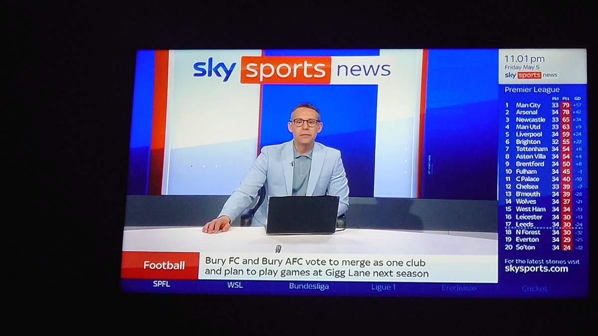 In case you missed it...

🤍💙

#buryfc #gigglane #skysports