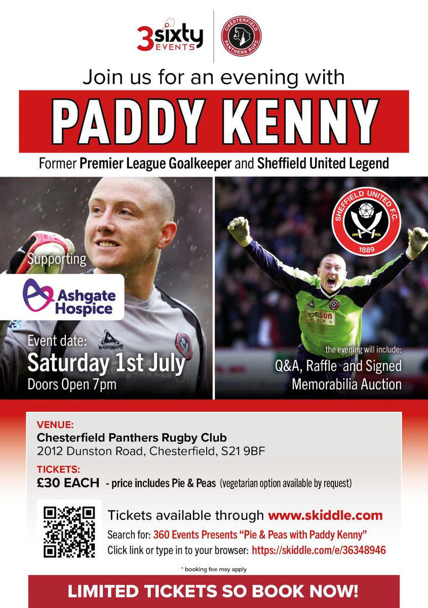 Paddy Kenny Events tweet media