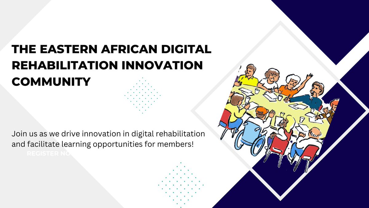 RehabDigi's tweet photo. Recruiting stakeholders for the Eastern African Digital Rehabilitation Innovation Community has begun today in Kigali under the #RADIC project! The platform serves as an education and learning for stakeholders. #DigitalRehabilitation #InnovationCommunity #EastAfrica https://t.co/zZwuHCWrn9