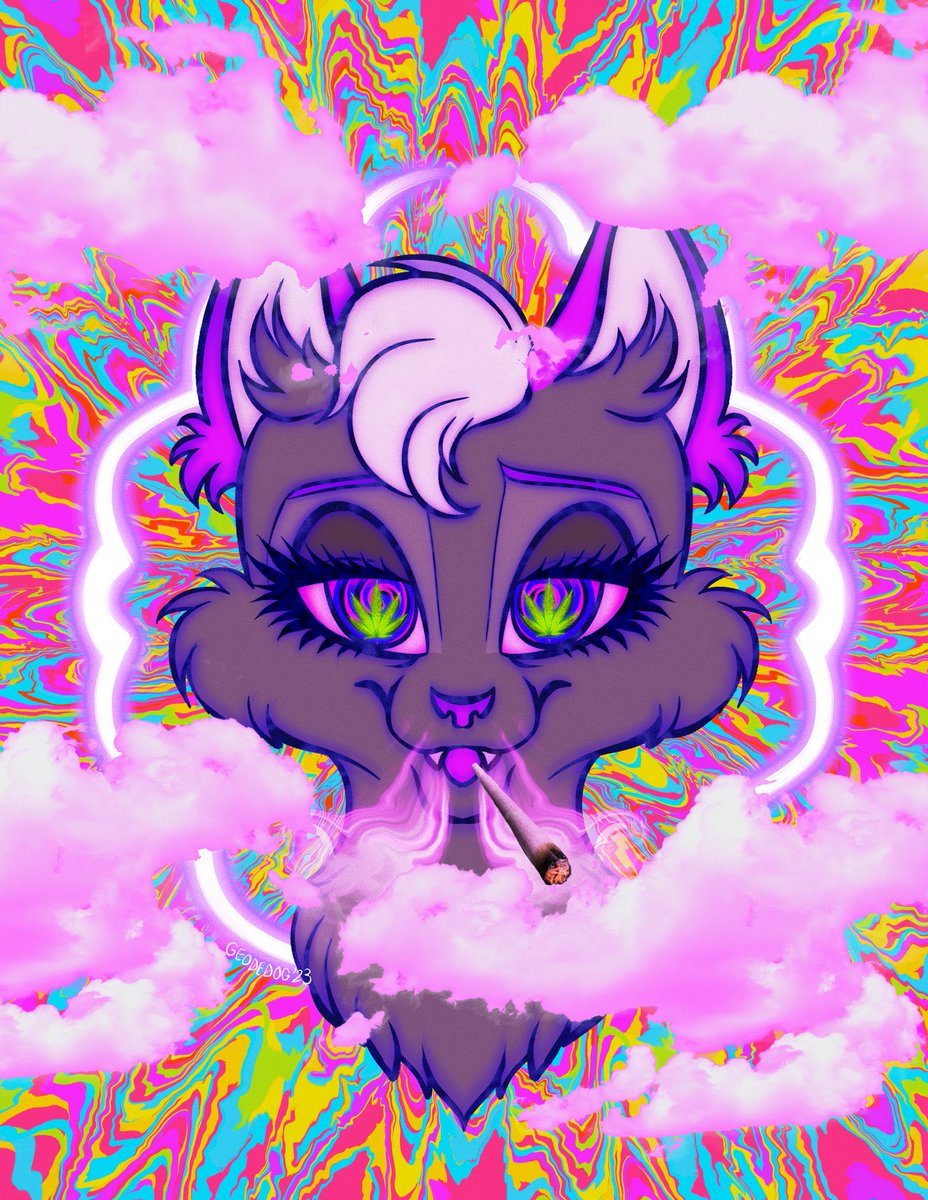 geodedog's tweet image. 🍃 420 PORTRAIT RAFFLE 🍃

TO ENTER:
💨 must be 18+
💨 retweet &amp;amp; like this post
💨 reply with your favorite gas station snack 
💨 raffle ends may 12 

🍀good luck!🍀