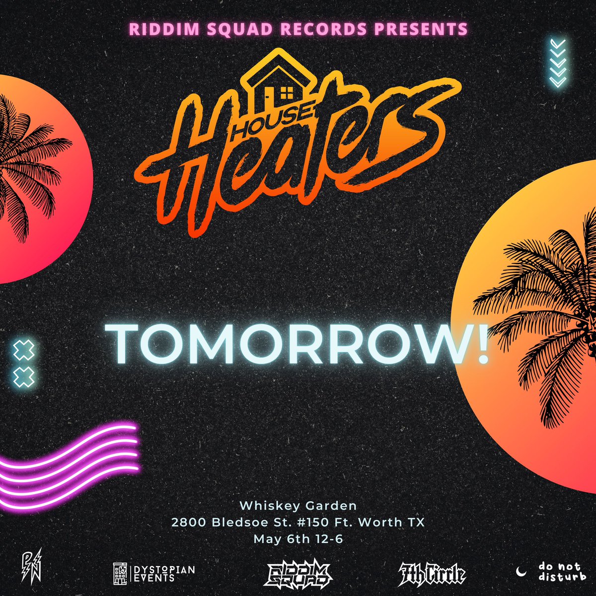 HH is TOMORROW and we’re bring the fucking PARTY to WHISKEY 😋😋😋

TICKETS: eventbrite.com/e/house-heater…