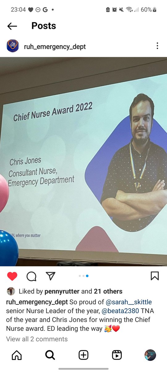 Absolutely brilliant to see the cream of our team rightfully recognised today!!! Massive Congratulations to all three of you!!! #proud #nursingawards @__SarahPotter @BeataGrubiak @ChrisEJones84 @ed_bath photo credit: @pen2103