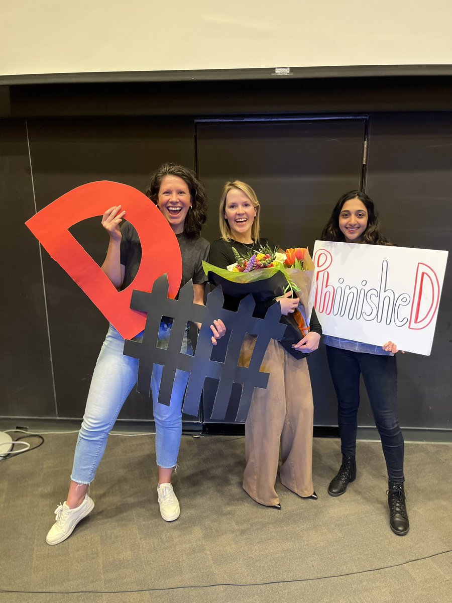 WiltGrete's tweet photo. It’s not misinformation—@elladd1201 is officially Dr. @elladd1201 after a brilliant defense on COVID-19 misinformation. I’m so proud of you, but most importantly Finn is so proud of you! Time to celebrate 🎉‼️ https://t.co/cTy8NXU4rJ