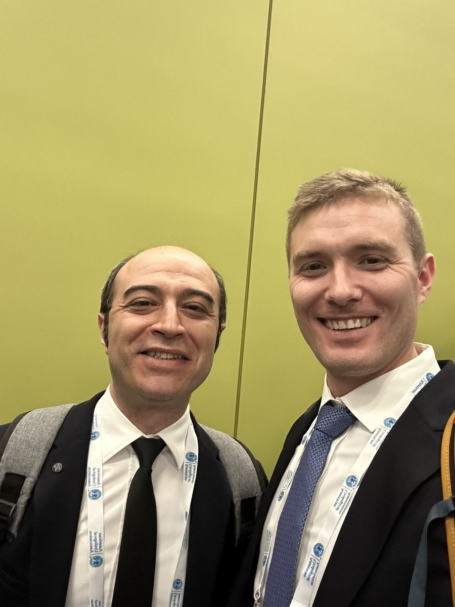 The best part of #aua2023 was meeting new people. I was fortunate to meet TWO urologists from Turkey 🇹🇷 @Selcuk__Erdem (pictured) and Dr. Ali Riza Kural. They were incredibly kind and I hope to visit them in Istanbul later this year. @Uroturk @AmerUrological
