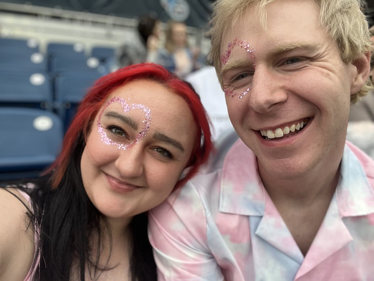 _Jestena_'s tweet photo. It’s a party in section 115 row CC!! 

We are so READY!!

Are you ready for it?? 😉
@taylornation13 @taylorswift13 
#NashvilleTSTheErasTour https://t.co/PjnySvjcNj