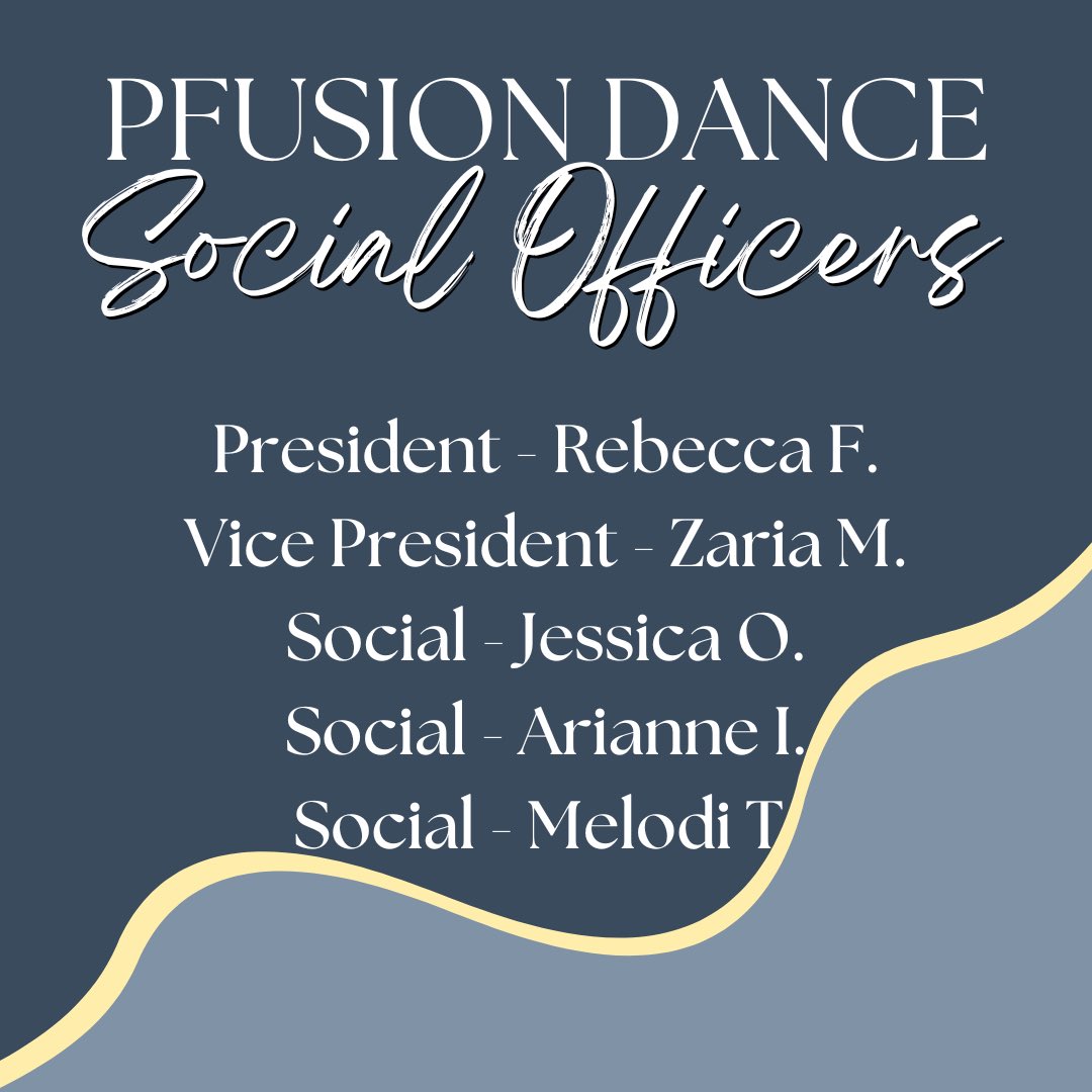 LPD_Pville's tweet photo. Congratulations to our 2023-2024 Pfusion Dance &amp; JV Leadership! https://t.co/1qx6Aj00ve