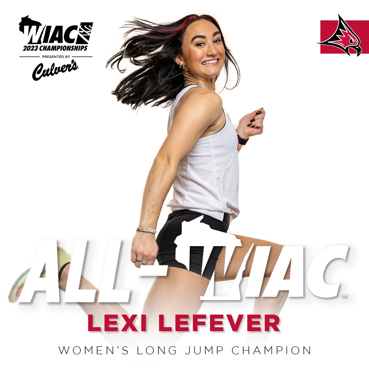 𝘽𝙖𝙘𝙠-2-𝘽𝙖𝙘𝙠-2-𝘽𝙖𝙘𝙠!

Lexi LeFever is the <a href="/wiacsports/">WIAC</a> Outdoor Women's Long Jump 𝗖𝗛𝗔𝗠𝗣𝗜𝗢𝗡 for the third year in a row 😤

#FFT