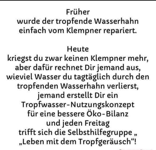 Netzfund Realität im besten Deutschland aller Zeiten...
 #Klimadiktatur
