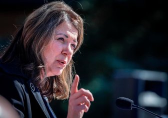 WesternStd's tweet photo. BREAKING | Danielle Smith addresses wildfire crisis

"Once you’ve arrived at a Level 6 fire and there’s evacuations, those are incredibly expensive interventions. Everything prior to Level 6 is completely within your control, though, which is why we cut the firefighting budget." https://t.co/IL4xROglKi