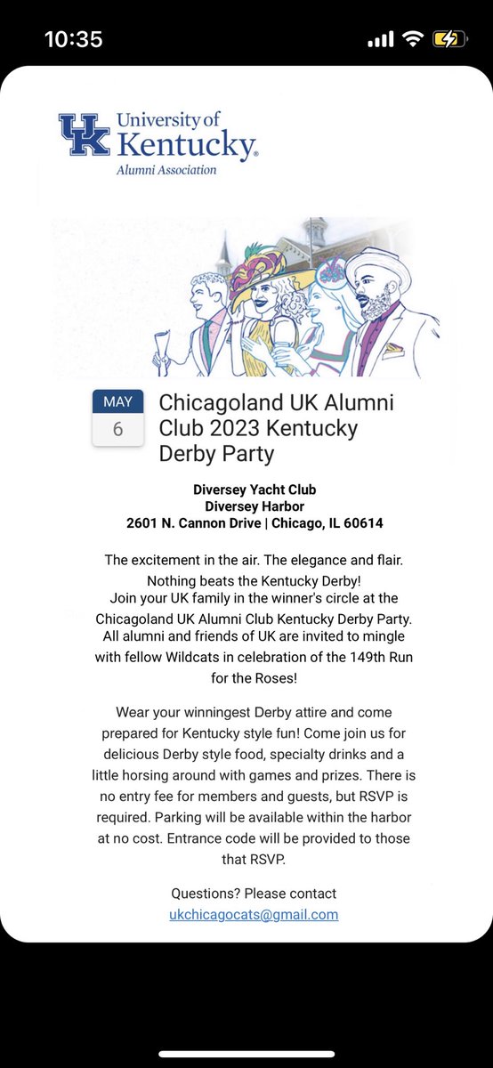 UKChicagoCats's tweet photo. See you tomorrow folks!
#KentuckyDerby149 https://t.co/ErjYEeQANI