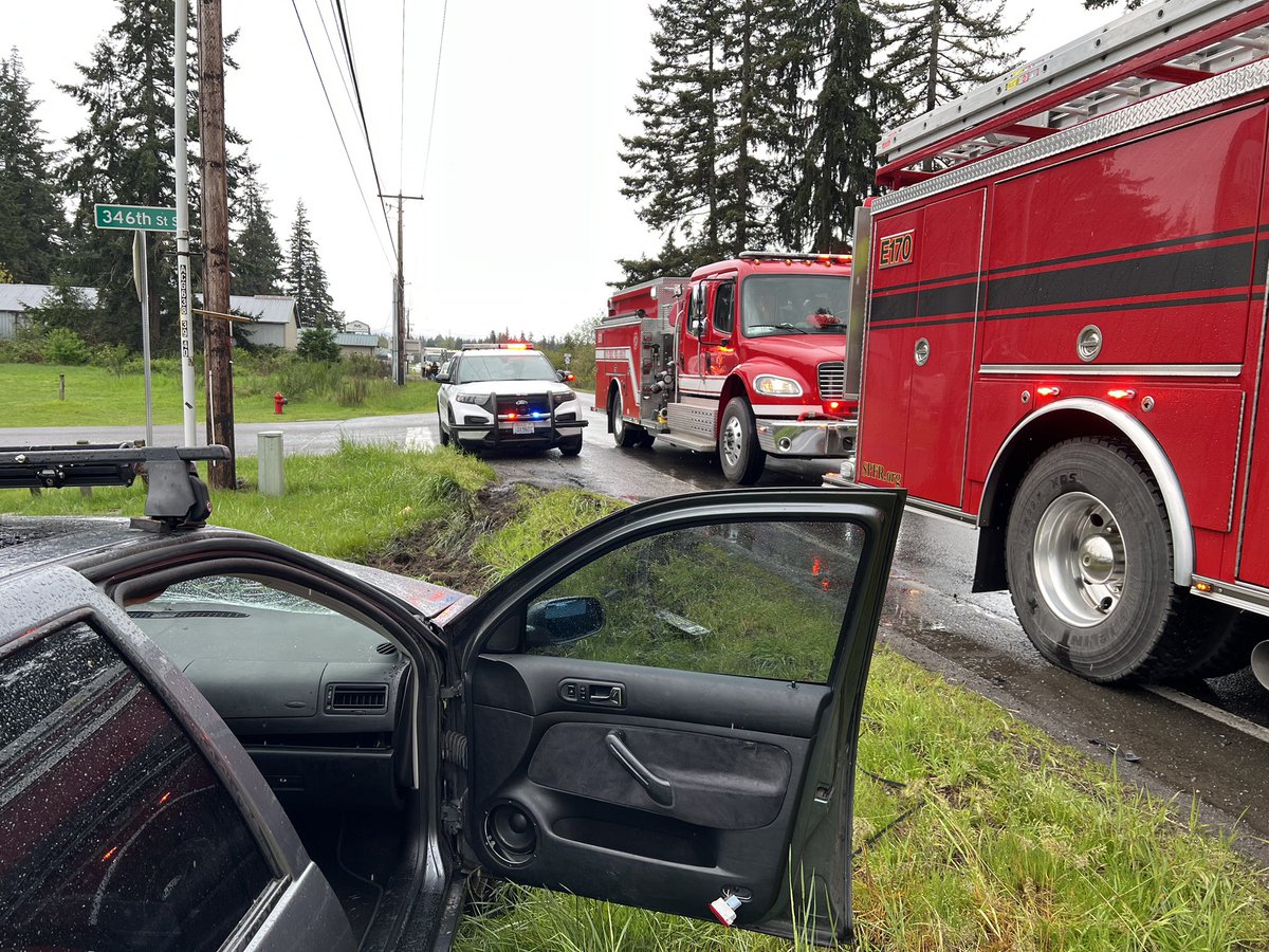 SouthPierceFire's tweet photo. South Pierce just cleared a two car MVA with entrapment on Hwy 507 &amp; 364th St S. Traffic still very congested! https://t.co/wqaHlqpl4e