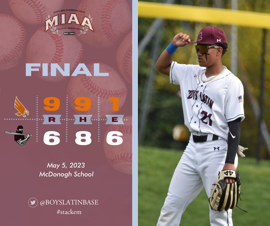 FINAL: 6-9 from Lake Ave back on the road Sunday <a href="/BoysLatinAthltx/">Boys'Latin Athletics</a> @PBRMaryland <a href="/Xposure_Sports/">Xposure Sports</a> #EQV #chasing8 #stackem