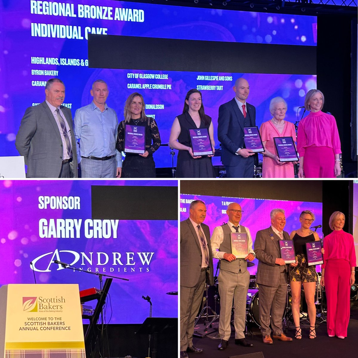 AndrewIngred's tweet photo. Brilliant night in Glasgow for the Scottish Baker of the Year Regional Awards &amp; Customer Choice Awards. Congratulations to all the winners 👏🏻👏🏻👏🏻 🏴󠁧󠁢󠁳󠁣󠁴󠁿 

@ScottishBakers 
#sboty #scottishbakers #ScottishBakerOfTheYear https://t.co/zu8bgudf0t