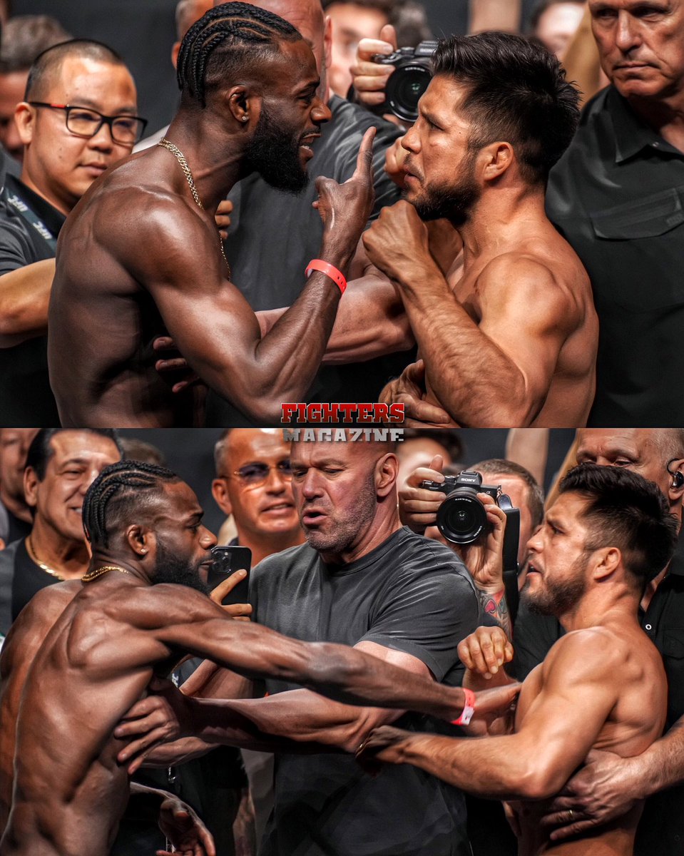 FightersMagz's tweet photo. 🤌🏻🔥 “Para acabar pronto. Tú no eres mexicano. Quieres engañar a la gente, pero nadie te cree. Eres un mexicano fake”.

– Aljamain Sterling (134 lbs) le ᥱscᥙpᥱ sus verdades en la cara a Henry Cejudo (135 lbs). 🇲🇽🚫 #UFC #MMA #UFC288 @funkmasterMMA https://t.co/ElHejrzHIx