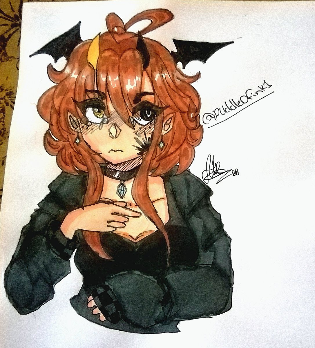 PuddleOfInk1's tweet photo. Wa

#traditionalart #art #oc https://t.co/H8Teop8h40
