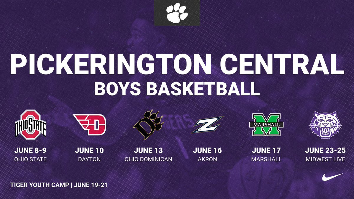 Let’s gooo🐯🏀 June Schedule⬇️

@OhioStateHoops @DaytonMBB @ODUPanthers_MBB @ZipsMBB @HerdMBB @ohioBKcoaches 

#TigerPride #MoreWorkToDo