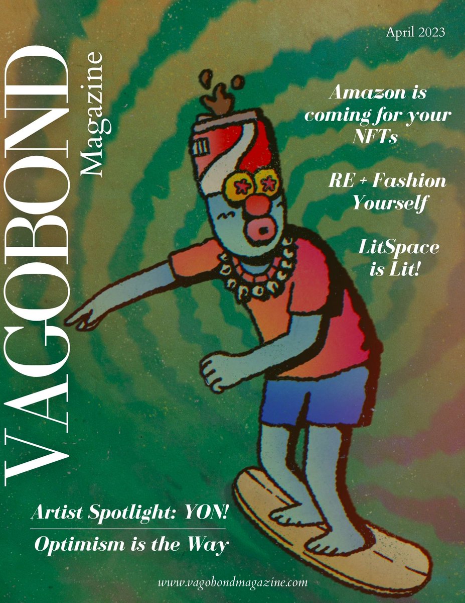 cd_damitio's tweet photo. Did you know that over 14 issues from ReadMe Books, there are less than 900 copies of Vagobond Magazine? There are only 11 copies of issue #1 and just 10 copies of issue #3.
We are the Web3 Lifestyle Magazine and at some point, people are going to start fomo'ing #10sets only https://t.co/QN5RYRkIgY