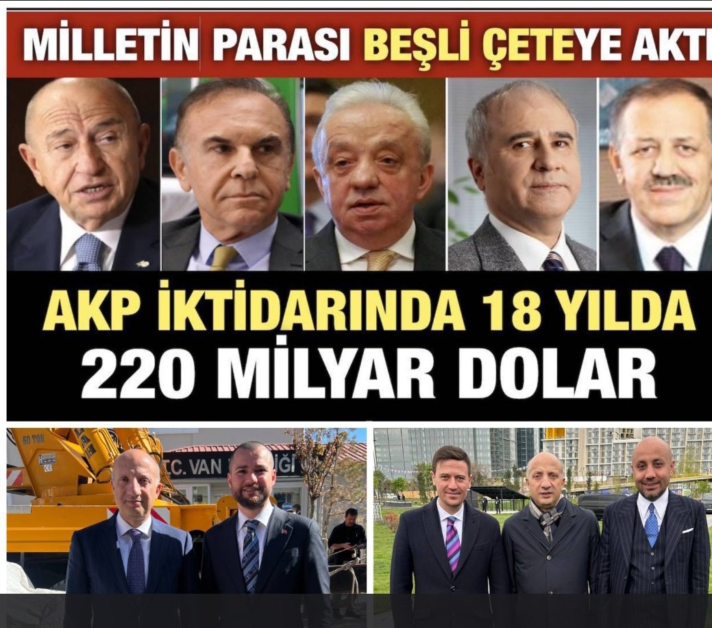 Seçim yaklaştıkça lağımlar ortaya akmaya başladı.

Herkesin bildiği gerçekleri bu sefer içeriden biri erdoğanın kasalarından #AliYeşildağ anlatmış.

#MücahitArslan 
#AntalyaHavalimani 
#İbrahimÇeçen 
#ICHolding