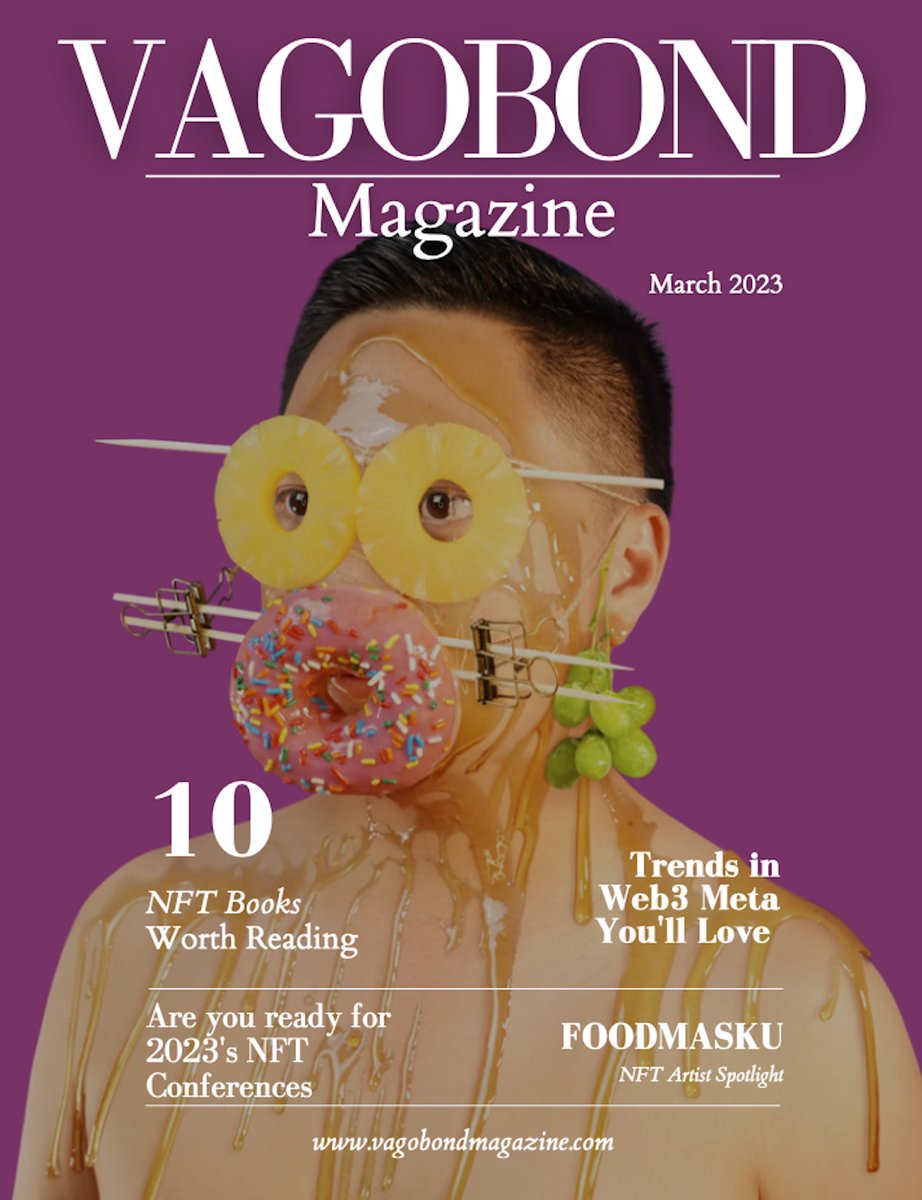 cd_damitio's tweet photo. Did you know that over 14 issues from ReadMe Books, there are less than 900 copies of Vagobond Magazine? There are only 11 copies of issue #1 and just 10 copies of issue #3.
We are the Web3 Lifestyle Magazine and at some point, people are going to start fomo'ing #10sets only https://t.co/QN5RYRkIgY