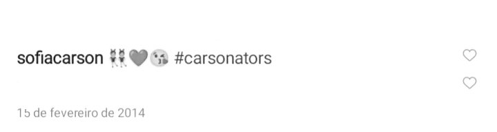 infinitoscarson's tweet photo. O ano era 2014 e nós já éramos antes mesmo de ser.
Privilege is to be a fan of @SofiaCarson and be called a #Carsonator! 🤍 https://t.co/5t0nY6GSit