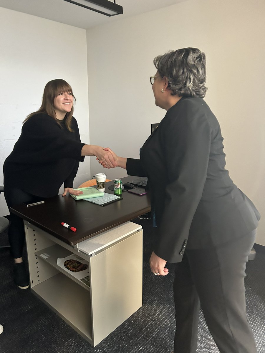 RepMcClellan's tweet photo. Great meeting with @IntactTech CEO @JesseWhiteIT to learn more about the company’s initiative to increase &amp; diversify employment within VA-04.

I also spoke w/ employees to hear how Intact is working to train &amp; educate staff, including those without prior IT experience. https://t.co/MpO4Br0rds