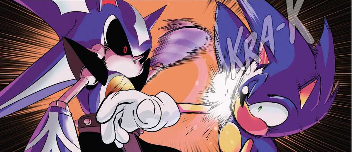 Once he don’t sent back, he stopped in mid air. Since their battle just started, he doesn’t have enough data yet. 

“ Hm , so you strong point is your jaw . That would be good information . . . “

Once he got his girl together, he immediately socks him in the face!