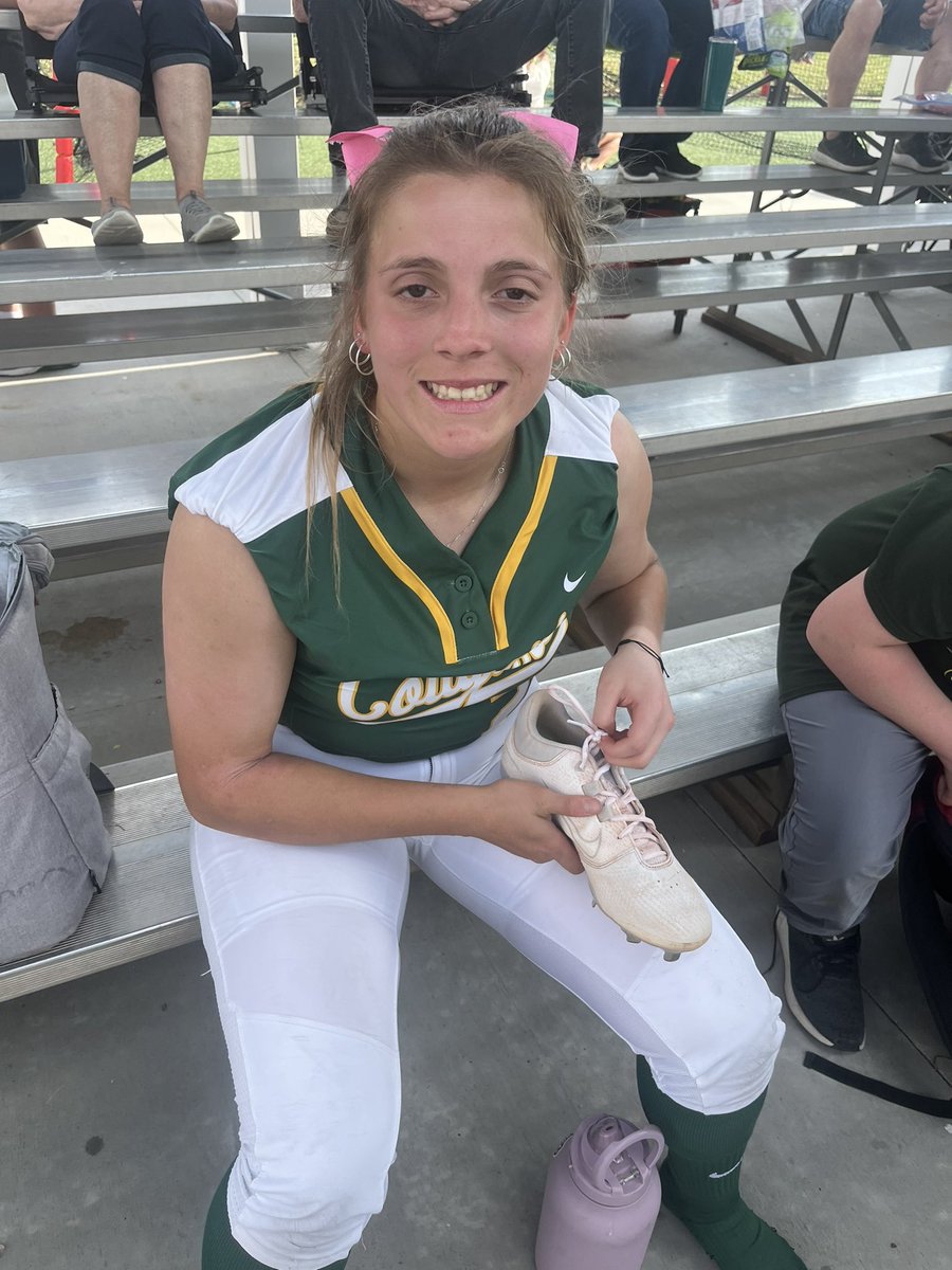 <a href="/Araceli88893538/">Araceli.Rivas</a>  with a no hitter. She faced 23 batters striking out 17! Emily Anderson with the diving catch in the 6th to save the no hitter! <a href="/SouthCougars/">South Cougars</a> <a href="/sportsinkansas/">Sports in Kansas</a>