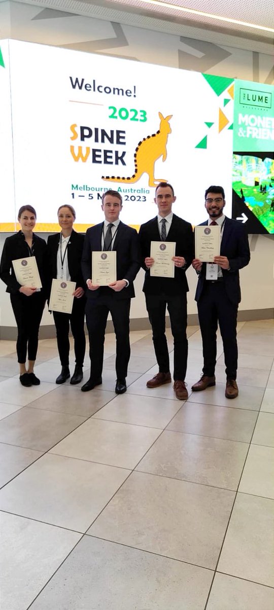 Stefan Dudli (@modicchanges) on Twitter photo Congratulations to all the receivers of the young researcher travel grant of <a href="/ISSLS_Society/">ISSLS</a> <a href="/tamara_mengis/">Tamara</a> <a href="/TerMcS/">Terence McSweeney</a> <a href="/SpineWeek2023/">SpineWeek 2023</a> Congratulations to all the receivers of the young researcher travel grant of <a href="/ISSLS_Society/">ISSLS</a> <a href="/tamara_mengis/">Tamara</a> <a href="/TerMcS/">Terence McSweeney</a> <a href="/SpineWeek2023/">SpineWeek 2023</a>