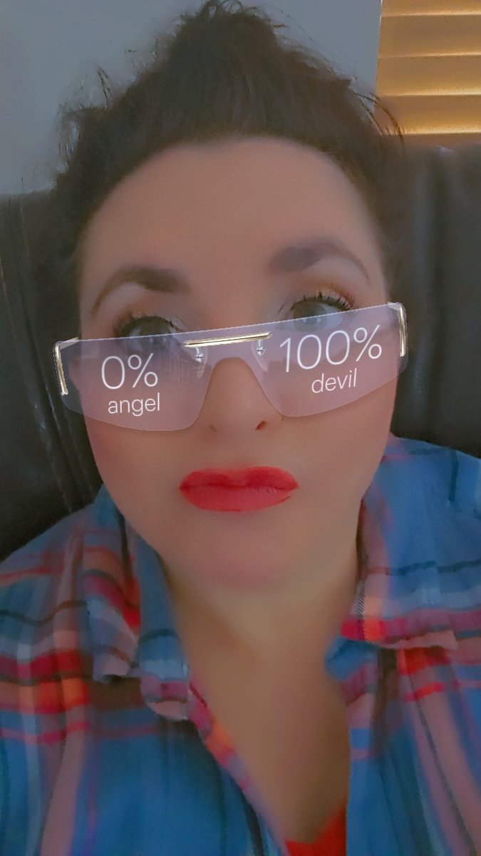 So, I took this test and this is how I scored. I wasn't satisfied, so I took it a second time... (See following tweet) What do you think? 🤔

#fridaymood #fridayvibes #FridayFunny #cincodemayo #may #spring #snapchatchallenge #weekendvibes #test #angel #angelordevil