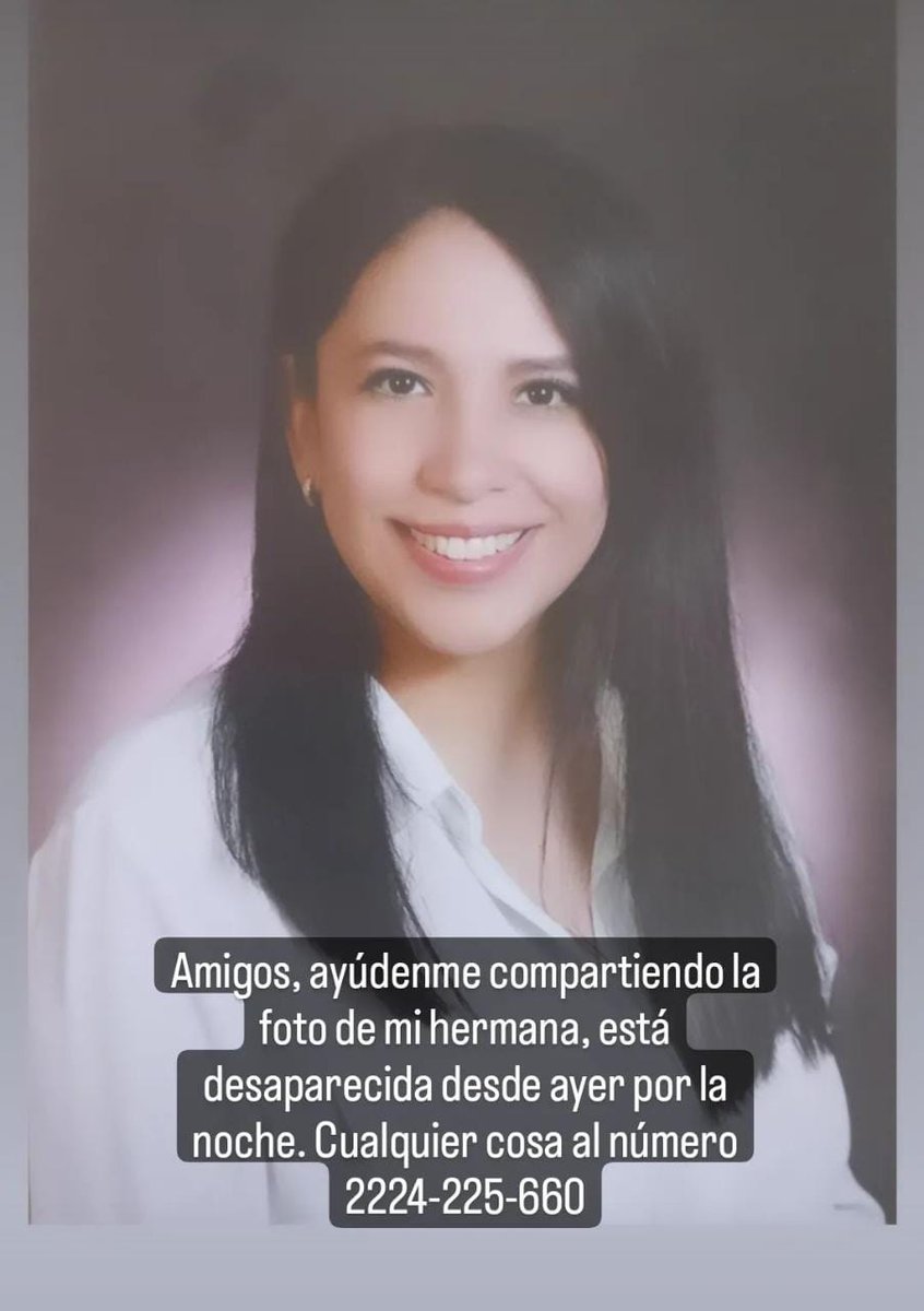 Milenio_Puebla's tweet photo. ¡Ayúdanos a compartir! 🙏 Alicia Esmeralda Islas Montiel, mide aproximadamente 1.60.
Una cámara de seguridad la captó por última vez al salir de su trabajo en Plaza Dorada.
Cualquier información, comunicarse a este número. 👇
📲 https://t.co/ppPLOUsRa0 https://t.co/YO5DvJqtyM