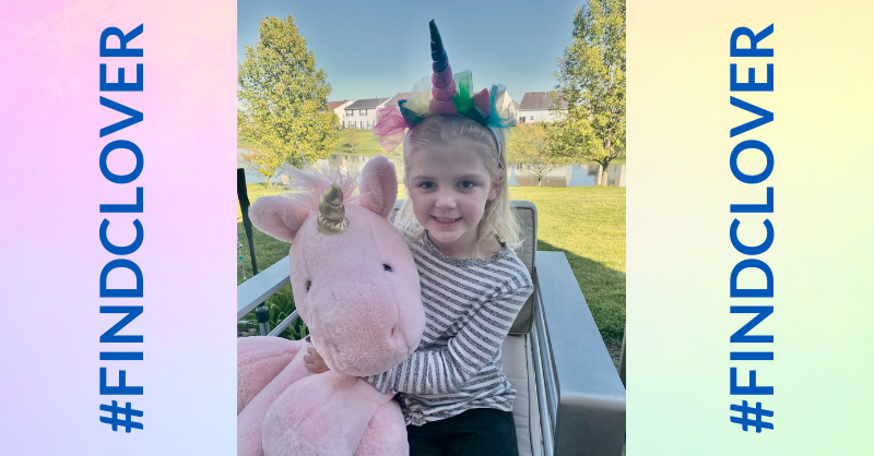 makeawishohkyin's tweet image. Hey Mya!
My sweet goddaughter, Cora, (whose sister's wish was granted last year!) seems to have had a visit from Clover's friend and her momma asked me to share this photo with you!
-Jessica

🦄 Send us your Clover clues: oki.wish.org/findclover 

#FindClover #MakeAWish #unicorn