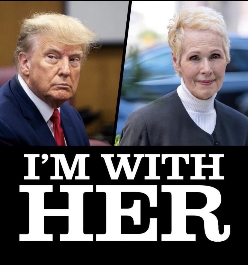 Yes or No ? I do!! RETWEET and show support for E Jean Carroll 💙