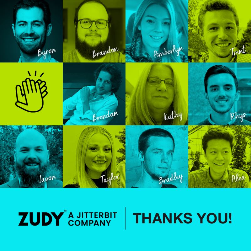 ZudySoftware's tweet photo. 👏 Join us in wishing a Happy May #WorkAnniversary to these amazing members of #TeamVinyl! We commend them for their countless contributions to our growth and success and look forward to witnessing their future accomplishments. #JitterbitFamily #ThankYou @Jitterbit